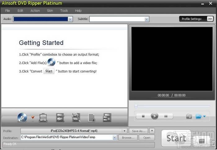 Ainsoft DVD Ripper Platinum,Ainsoft,DVD Ripper Platinum,dvd格式转换器